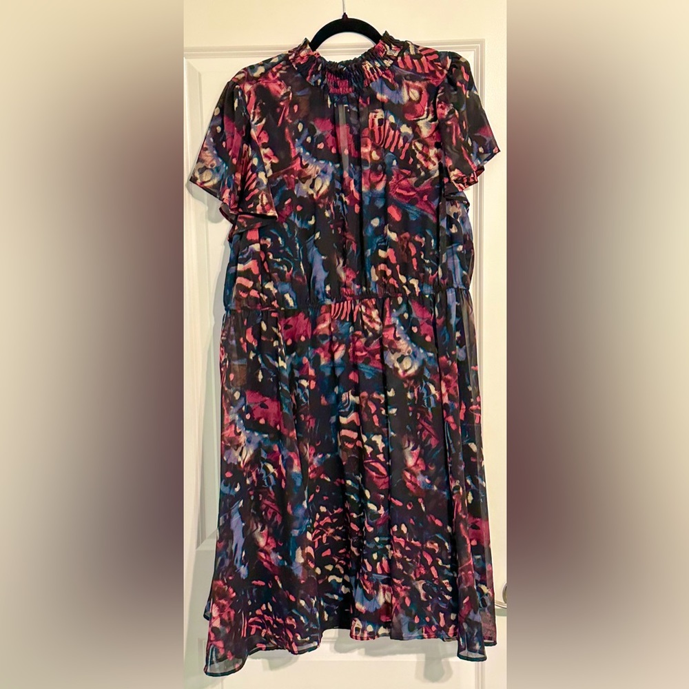 Torrid High Neck Dress with Slip 3X